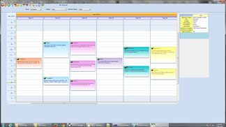 Daily Dispatch Calendar in our online job scheduling software