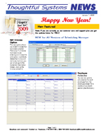Fire and water damage restoration service software newsletter
