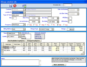 make changes to job schedules